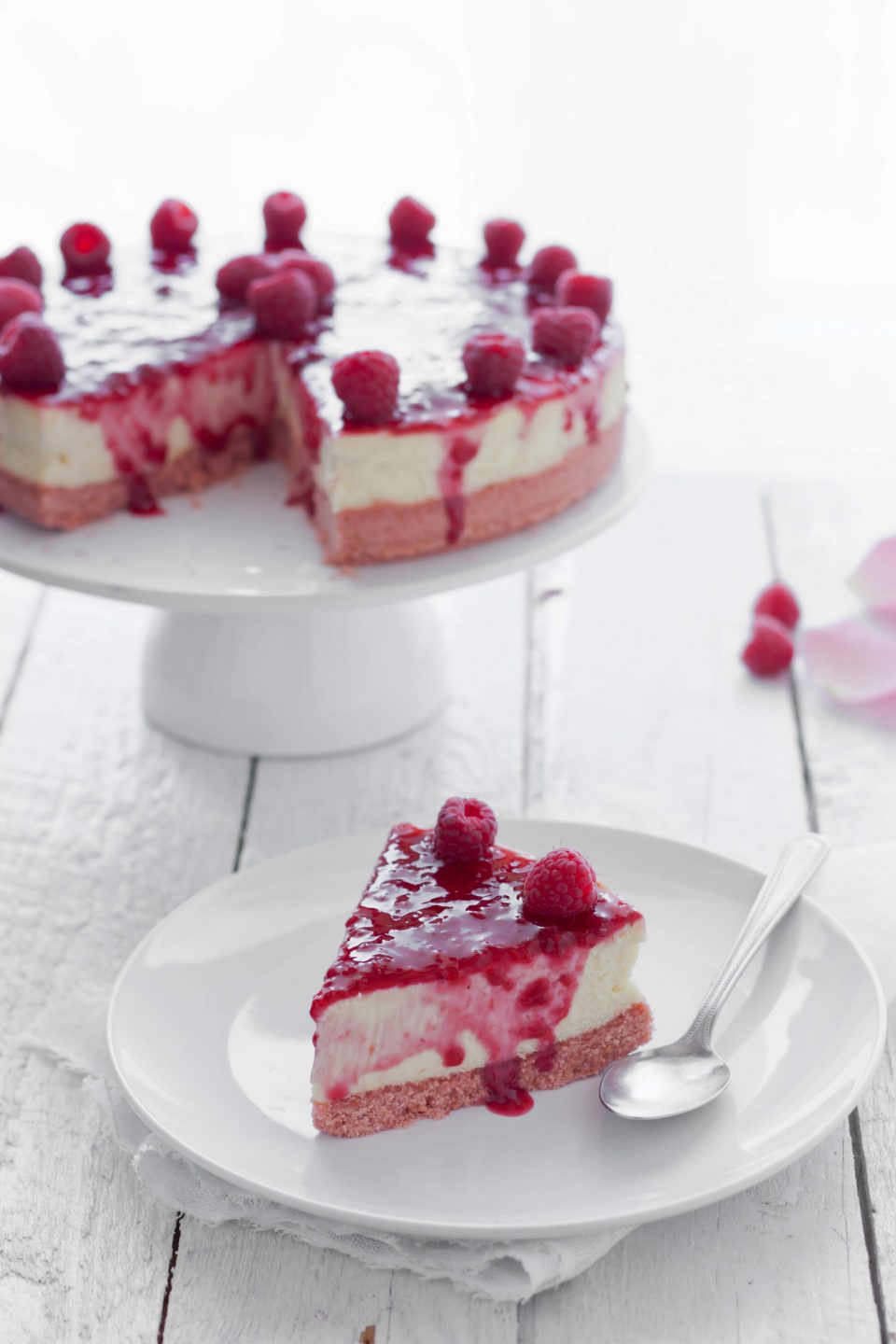 Cheesecake Rose Et Framboise