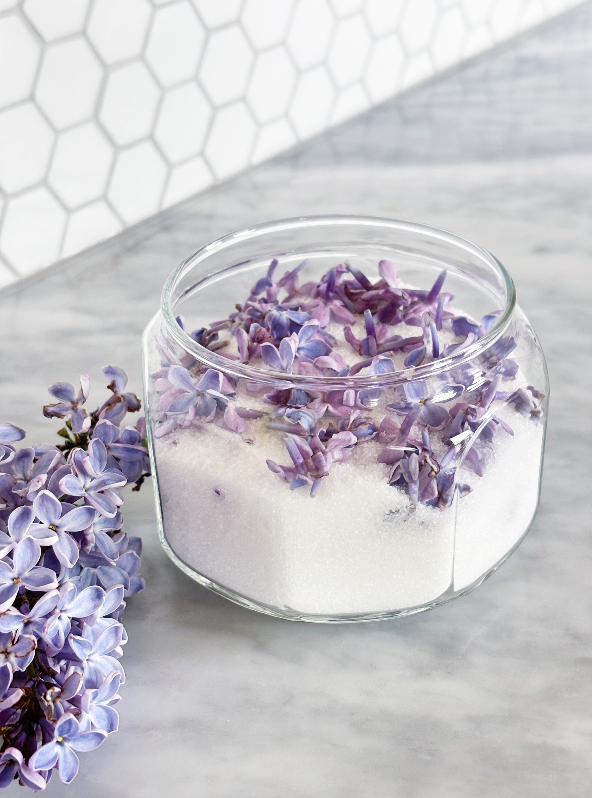 Sucre aux fleurs de lilas